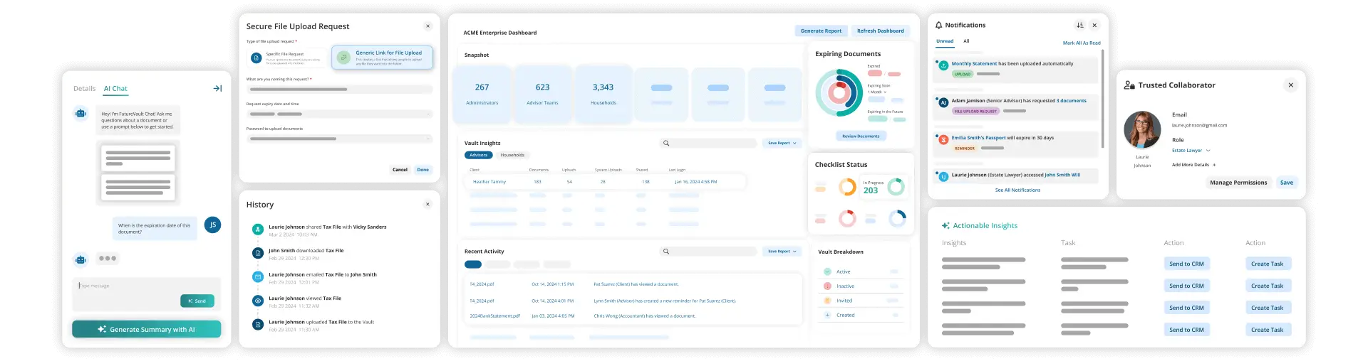 AI-Powered Digital Vaults - FutureVault