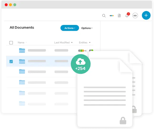 FutureVault Digital Vault Platform - Bulk Upload Documents
