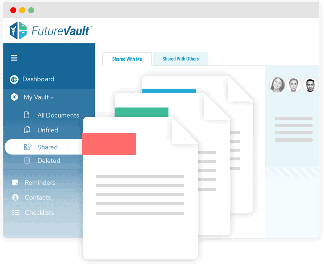 FutureVault Digital Vault Platform - Distributing Documents