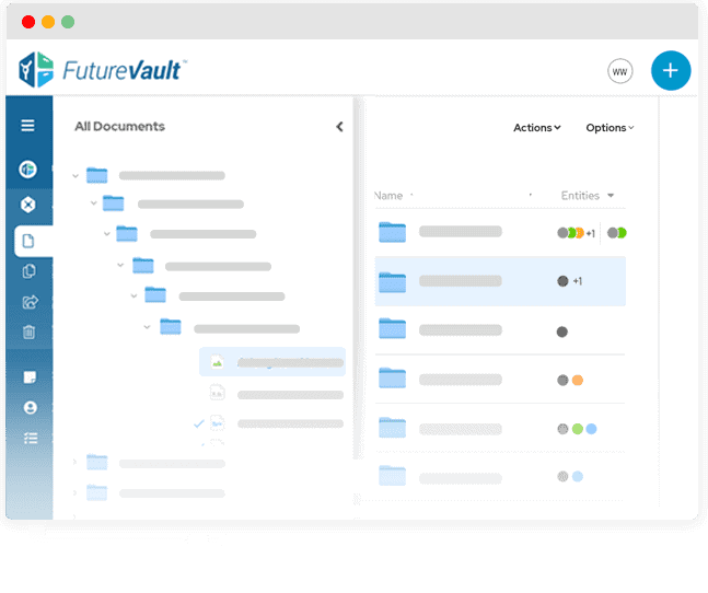 FutureVault Digital Vault Platform - Organization and Structure