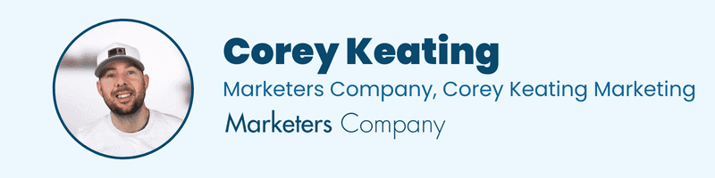 Corey Keating Marketing