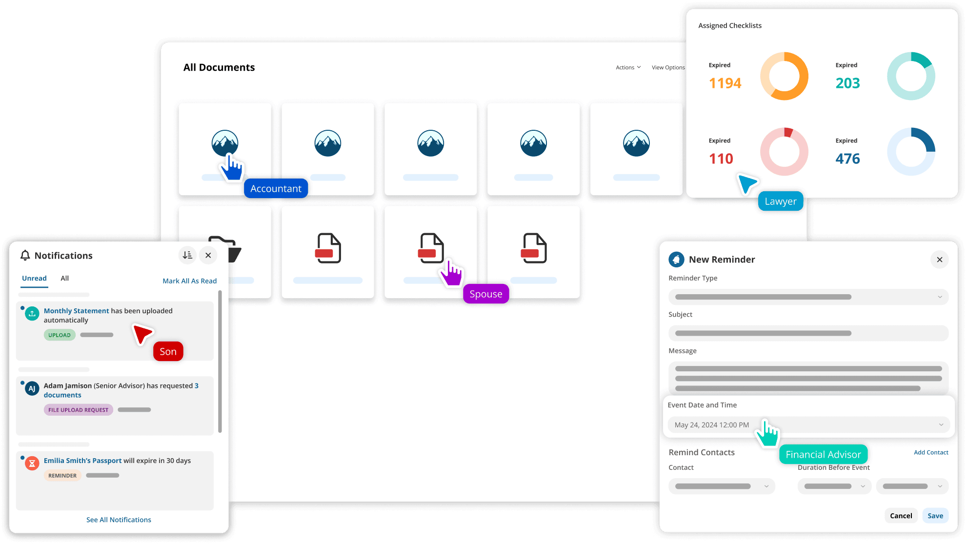 FutureVault Engagement and Collaboration - AI-Powered Digital Vaults