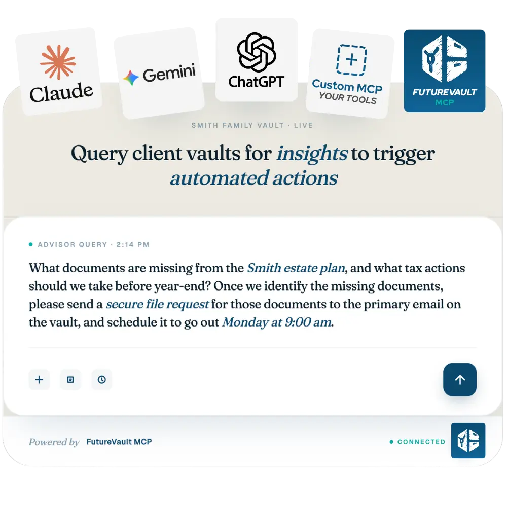 FutureVault AI Orchestration Layer