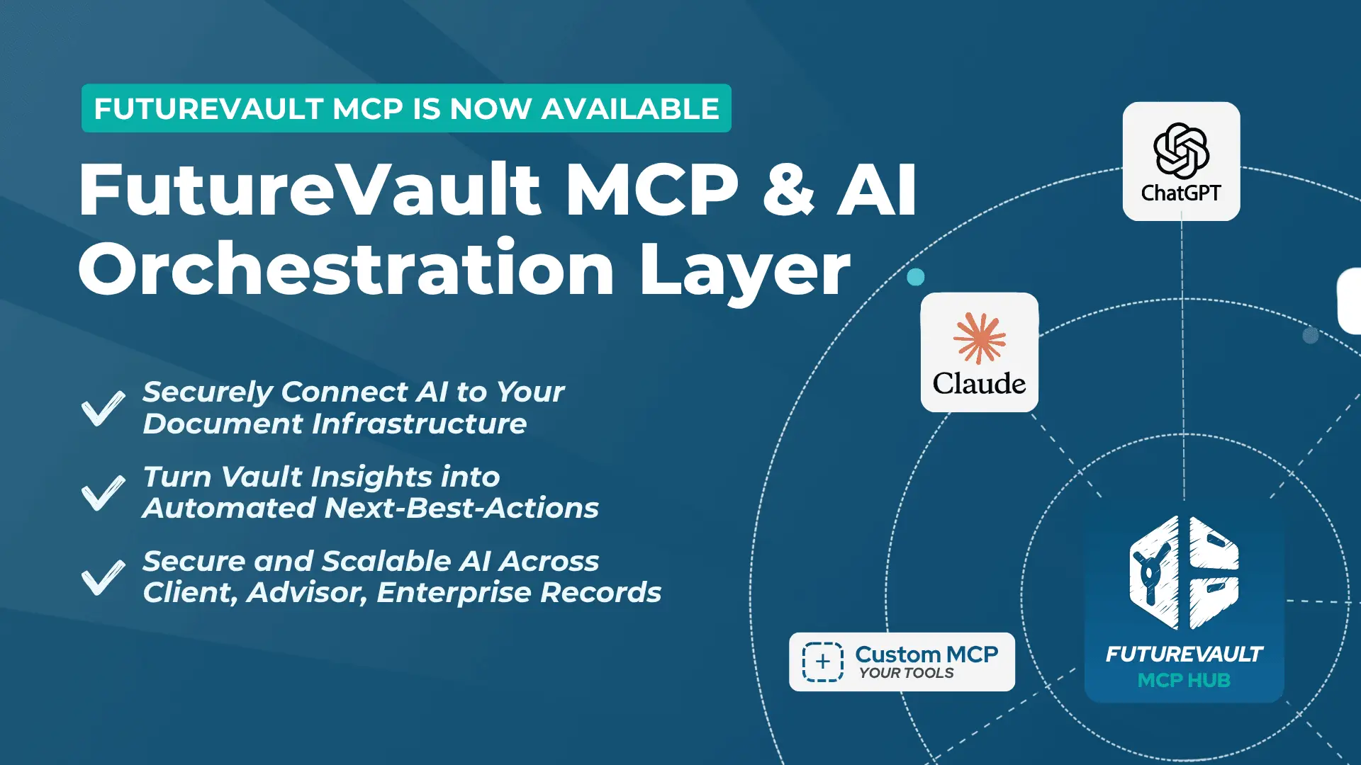 FutureVault MCP : Secure Connection to Your AI Tools | FutureVault