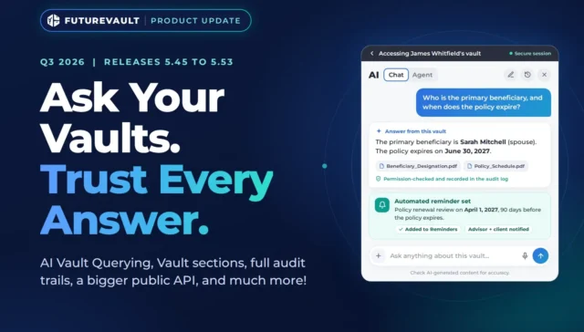 FutureVault Q3 Product Updates - AI Document and Vault Querying